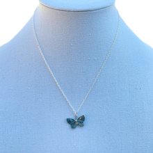 Butterfly Pendant Sterling Necklace