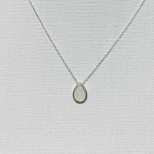 Moonstone Teardrop Pendant Necklace