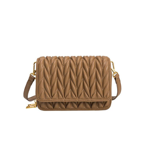 Mocha Quilted Purse
