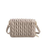 Taupe Quilted Purse