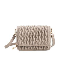 Taupe Quilted Purse
