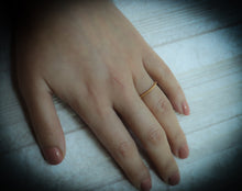 Gold Twisted Wire Ring