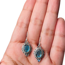 Labradorite Sterling Silver Earrings